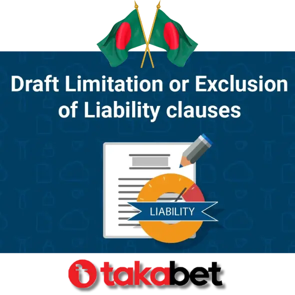 Disclaimer and Exclusion of Liability on Takabet